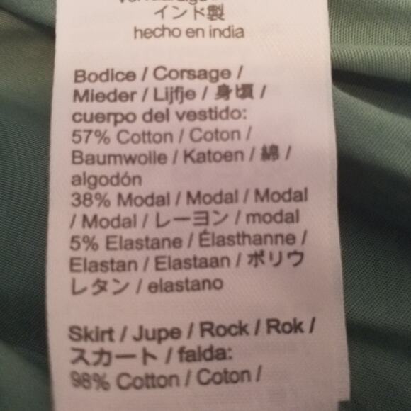 NWT J.Crew Factory Petite Ribbed Knit Mixy Midi Dress Green Size PXS - Picture 6 of 6